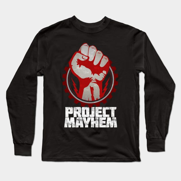 Project Mayhem Long Sleeve T-Shirt by HellwoodOutfitters